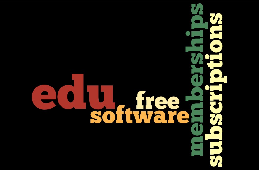 Title graphic for free .edu software