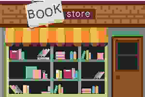 Clip art book store