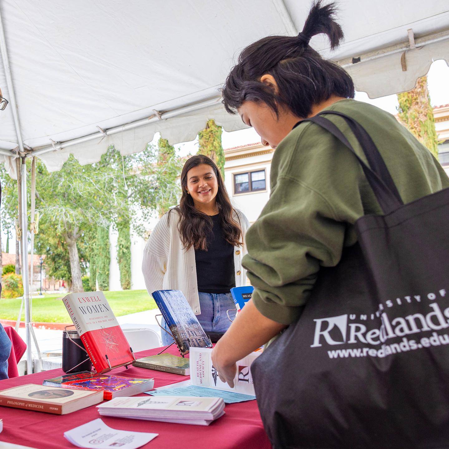 a group of people at a table