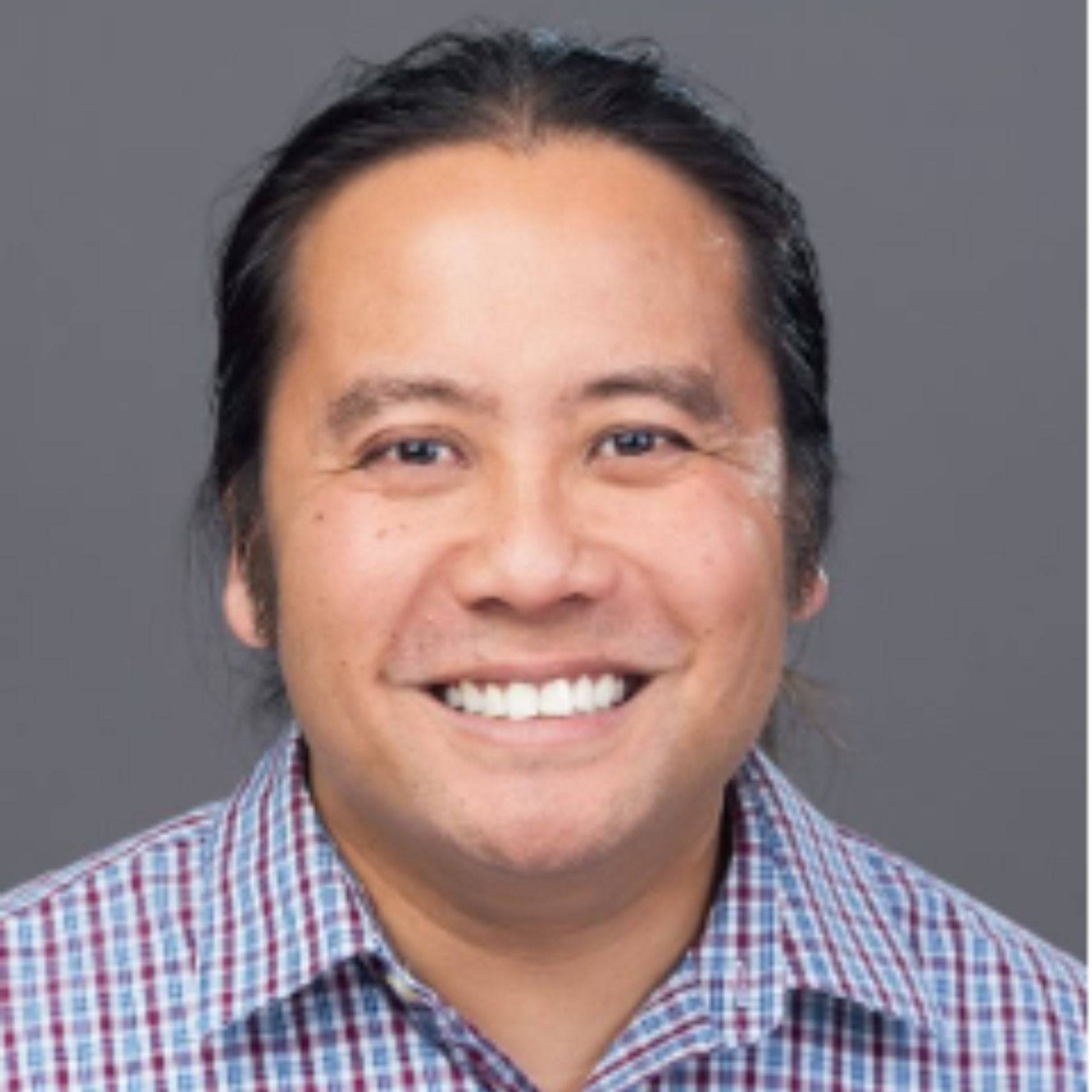 a close-up of a person smiling