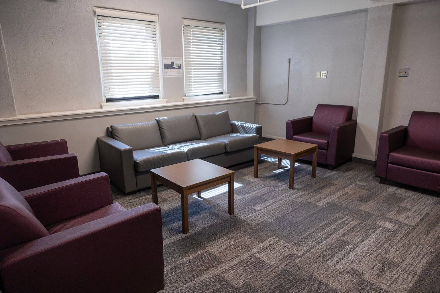 a couches and tables in a room