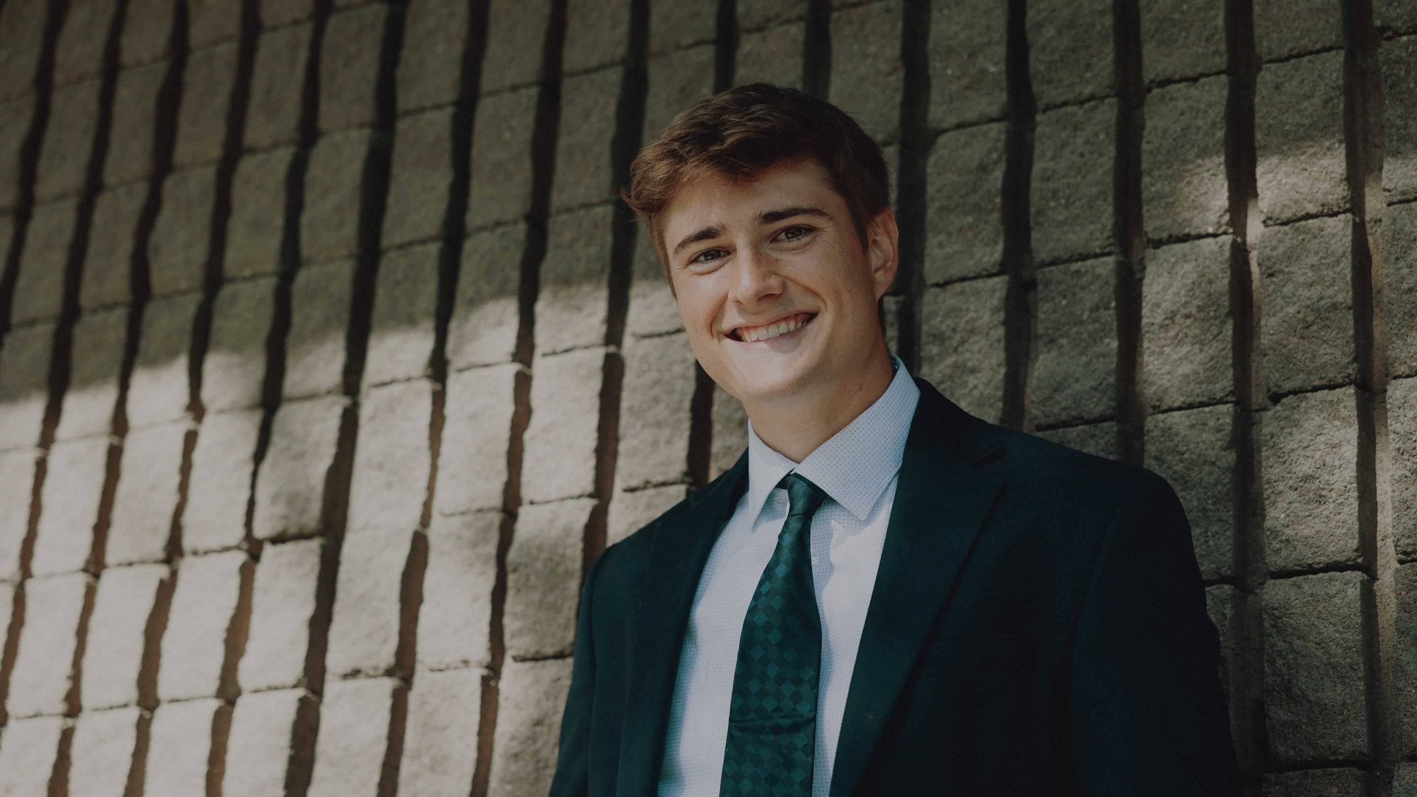 a person in a suit and tie