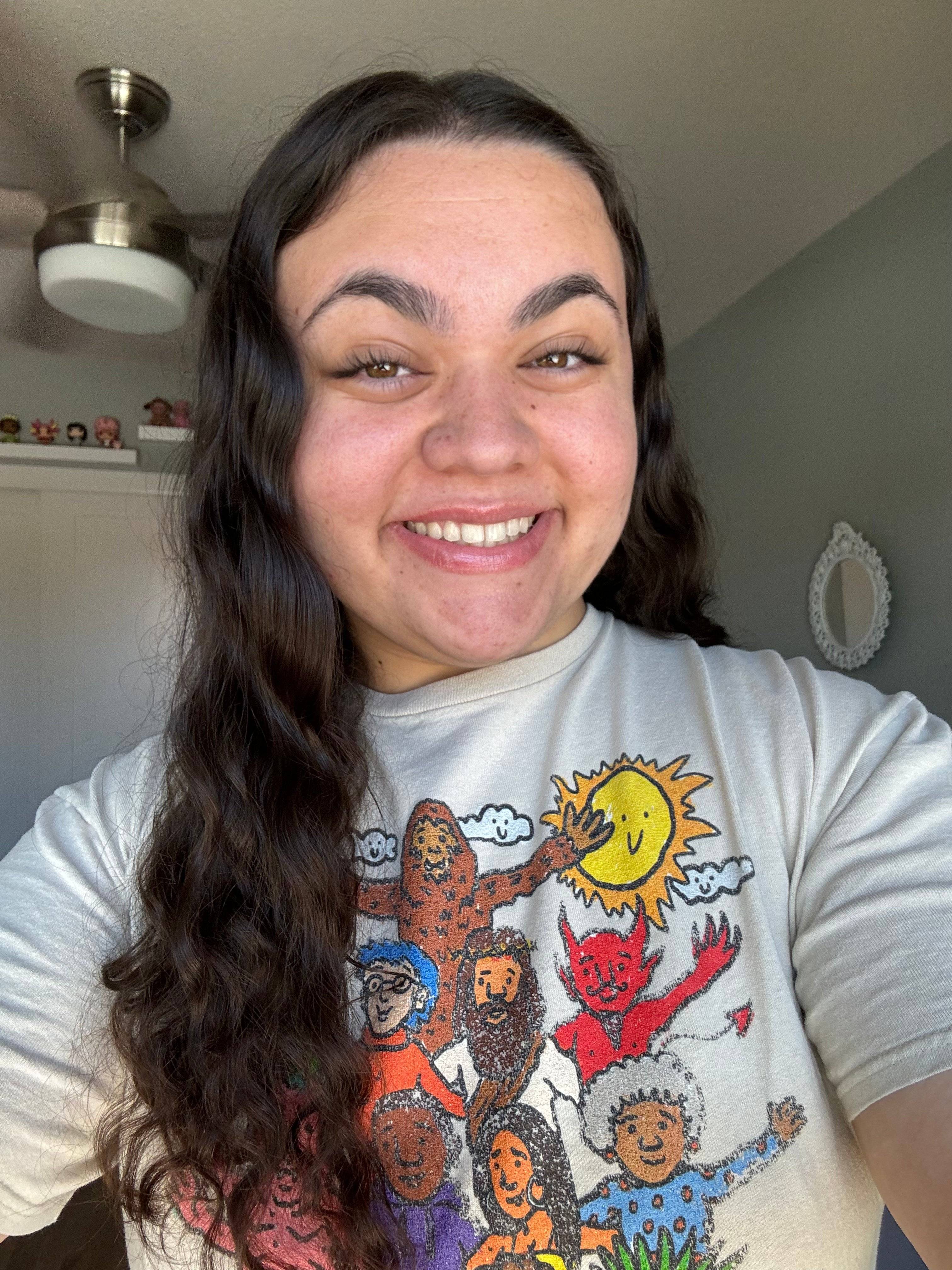 a person taking a selfie