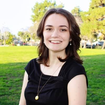 a person smiling at camera