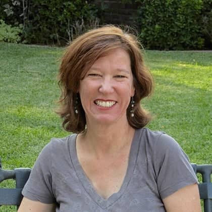 a person sitting on a bench