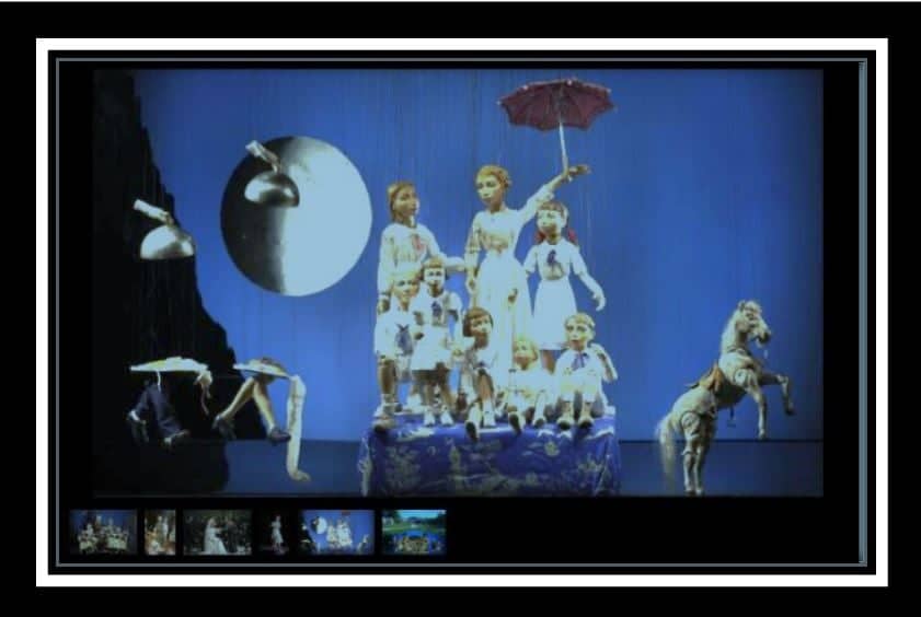 a group of children on a stage