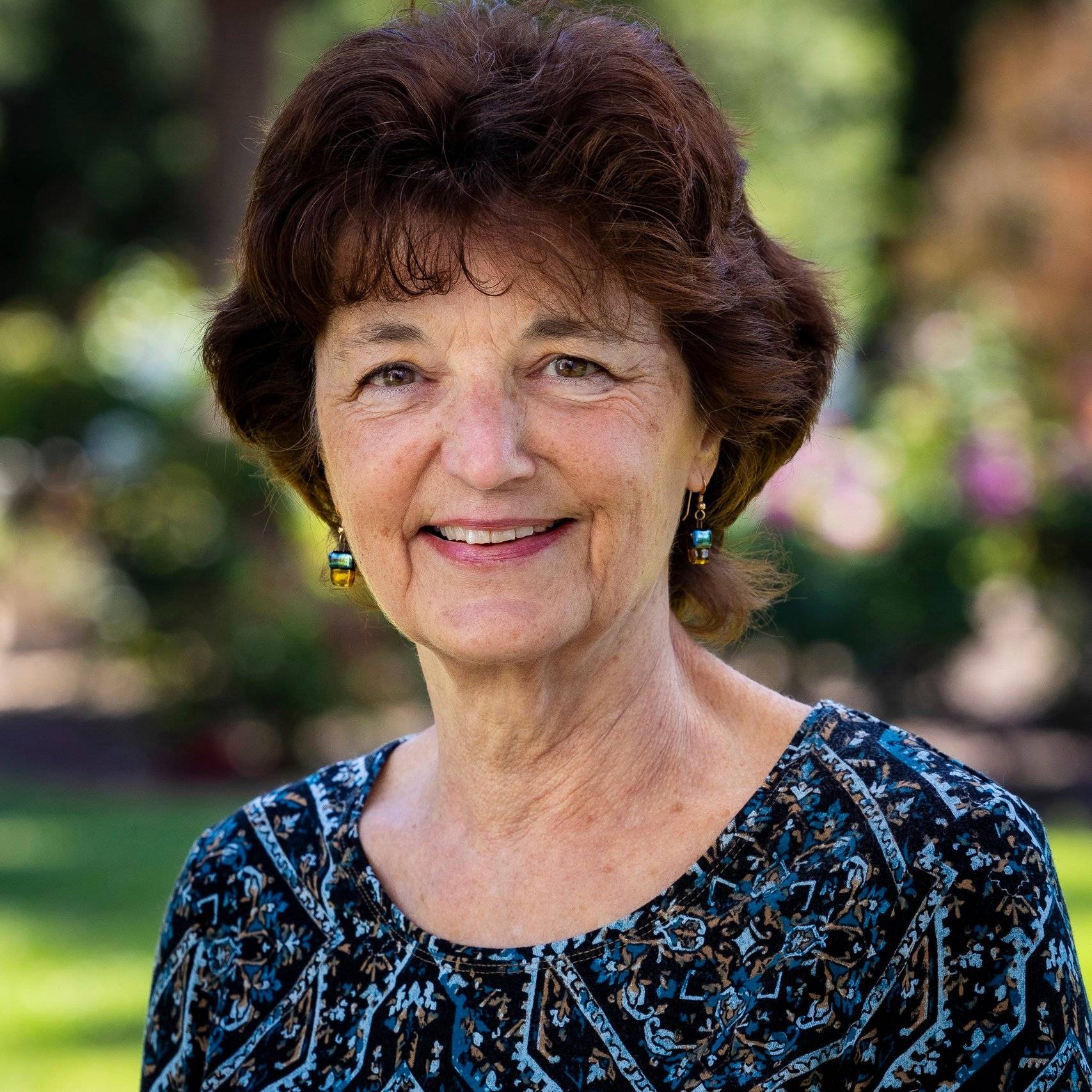 a person smiling at camera