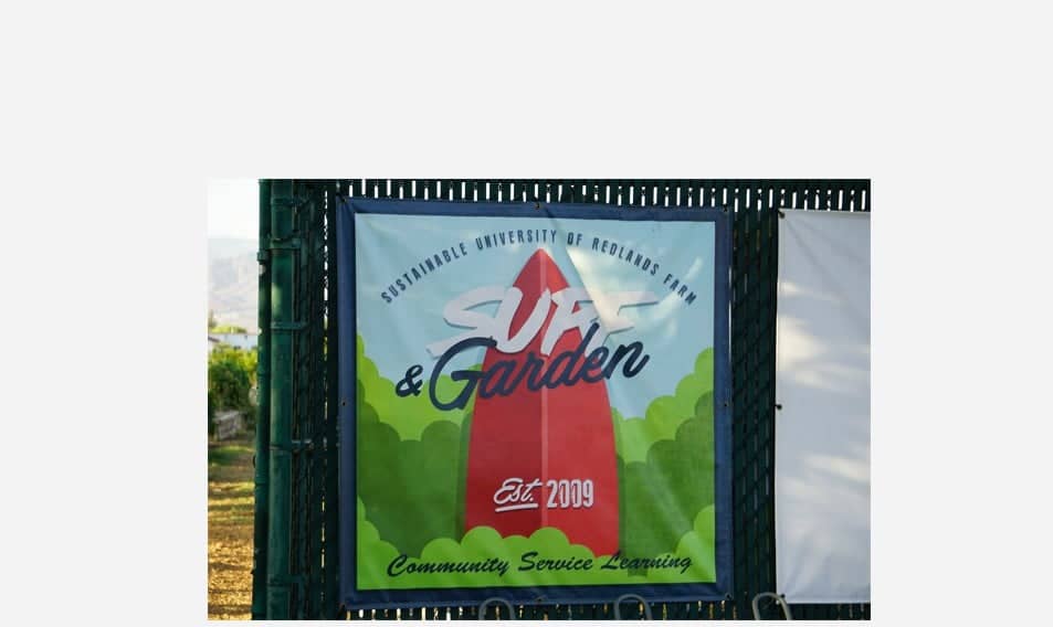 a sign on a fence