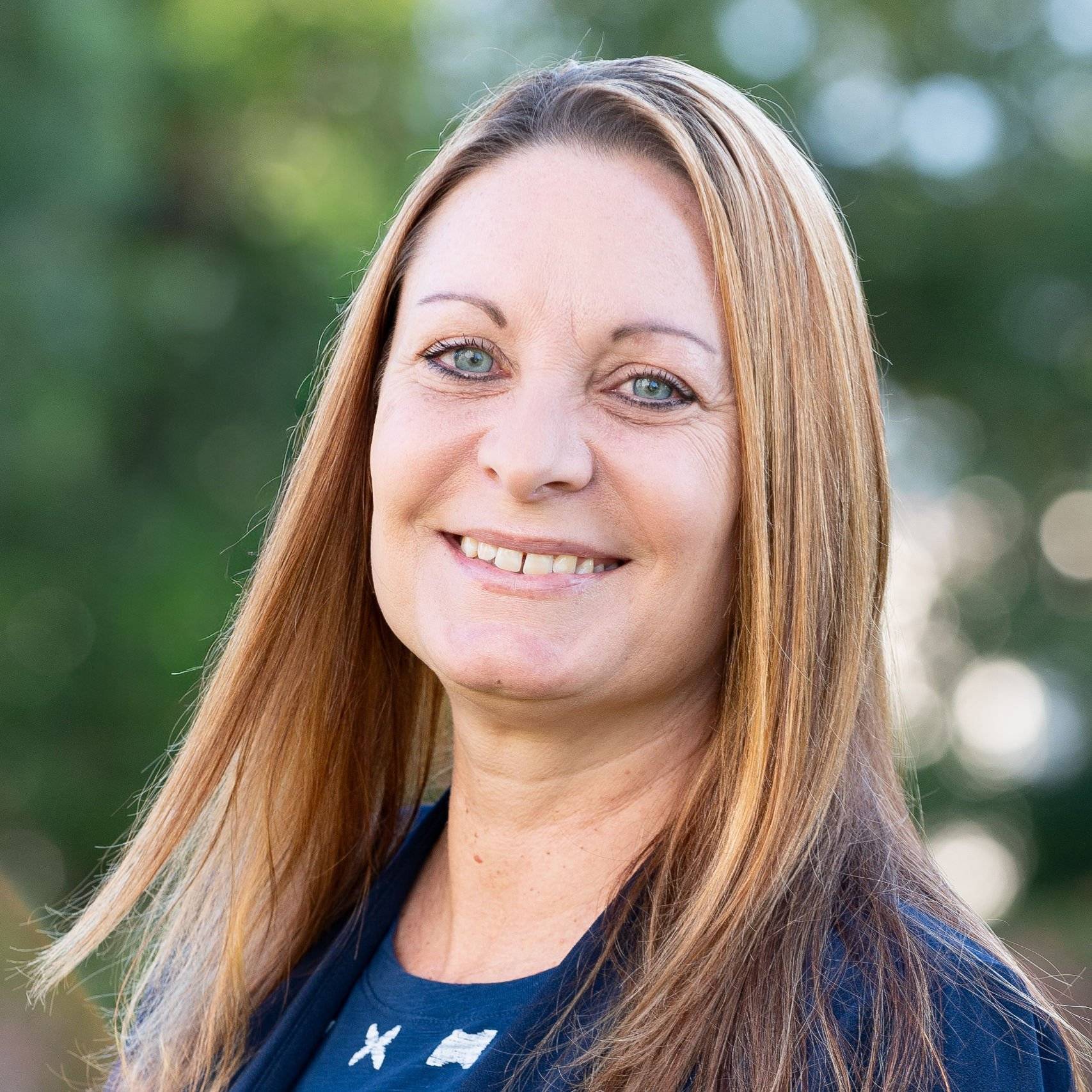 a person smiling for a picture