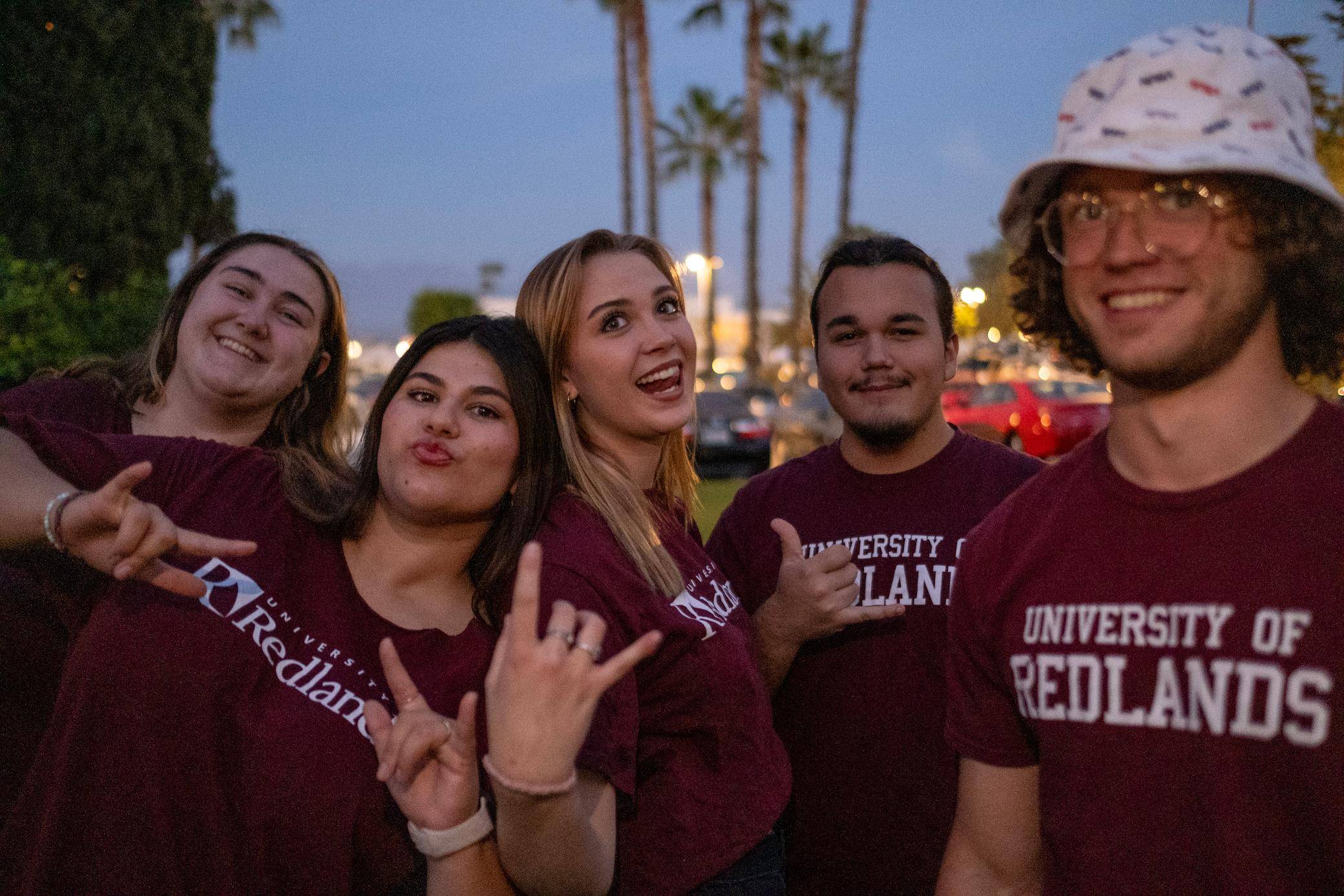 a group of people posing for a photo