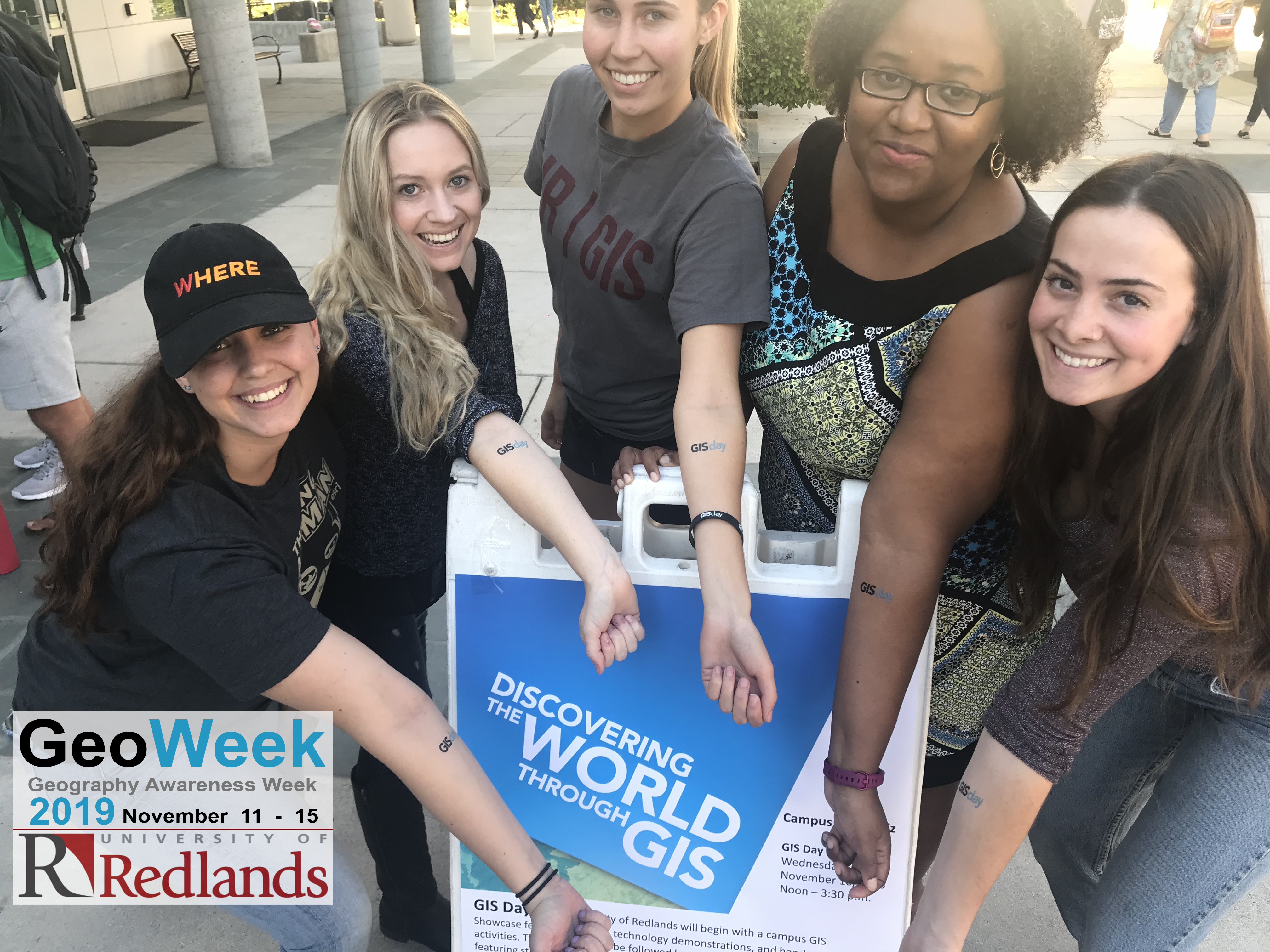 a group of women posing for a photo