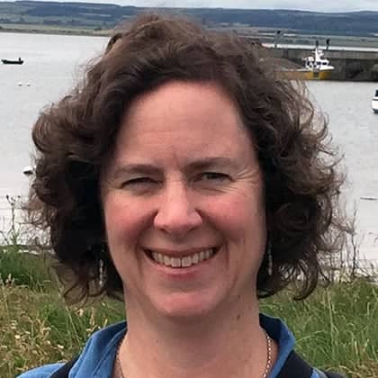 a person smiling at camera
