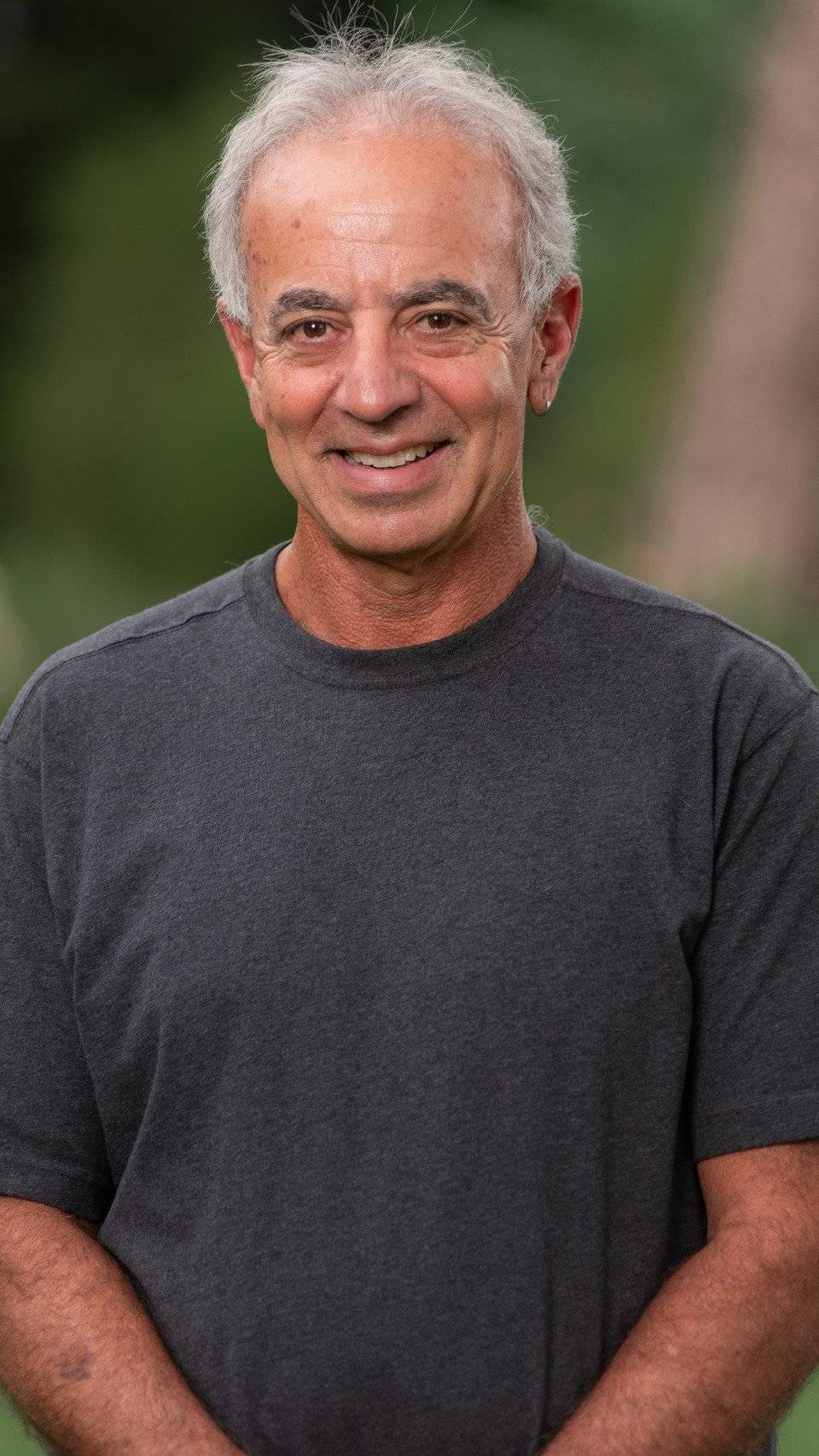 a person smiling for a picture