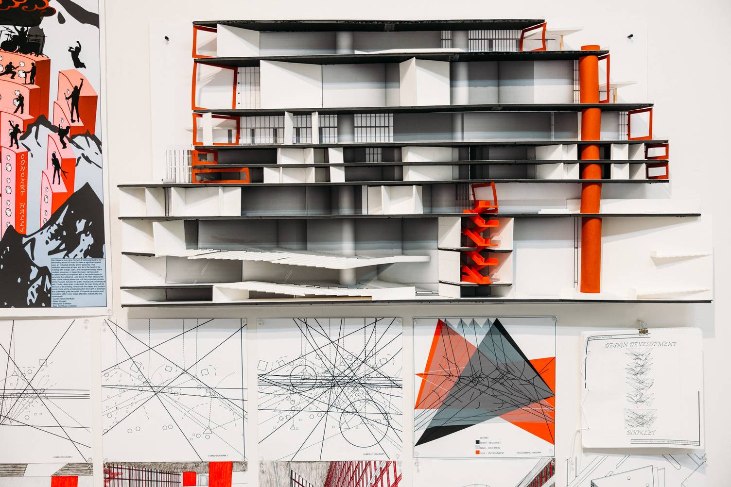 a model of a building