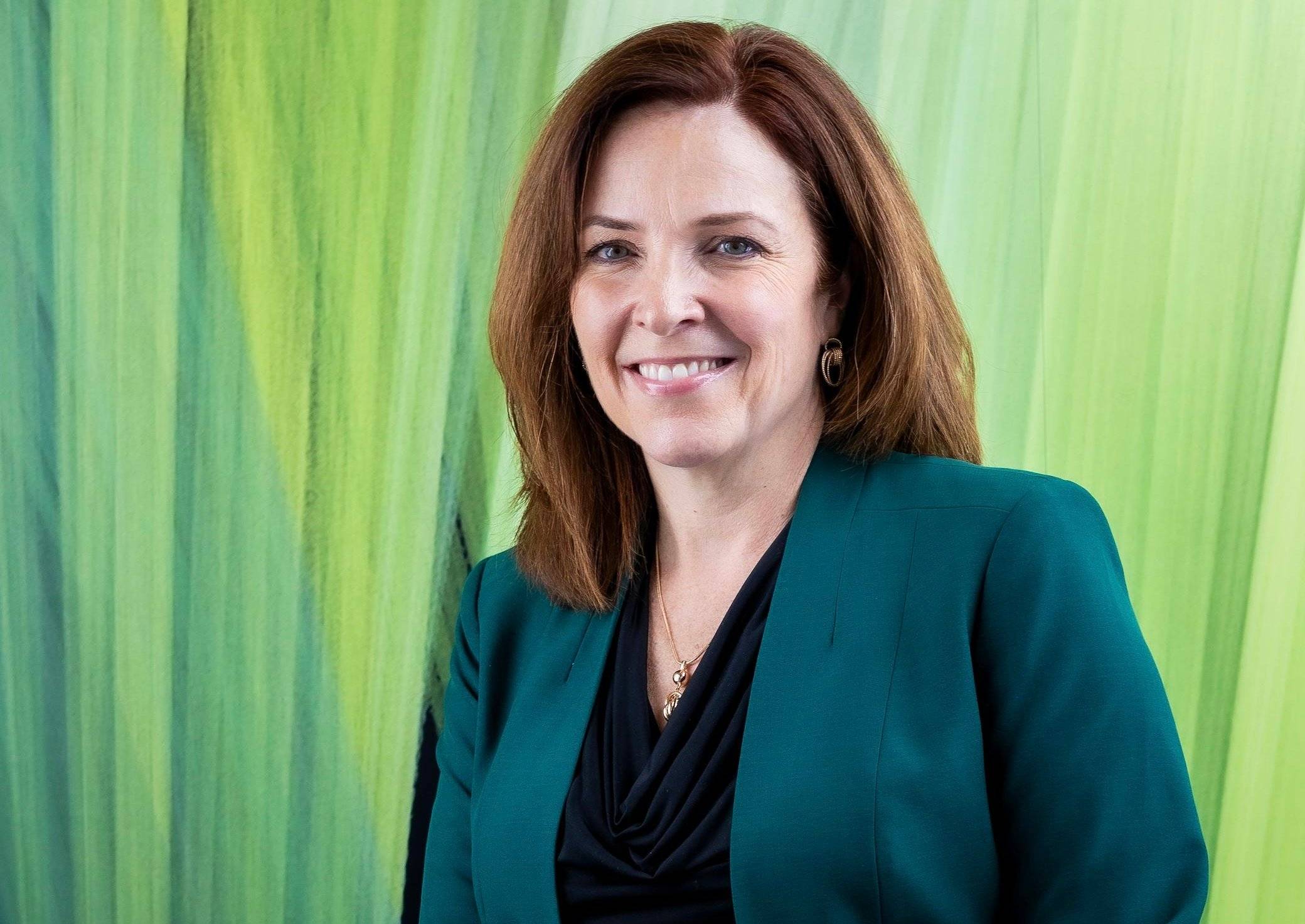 a person smiling at camera