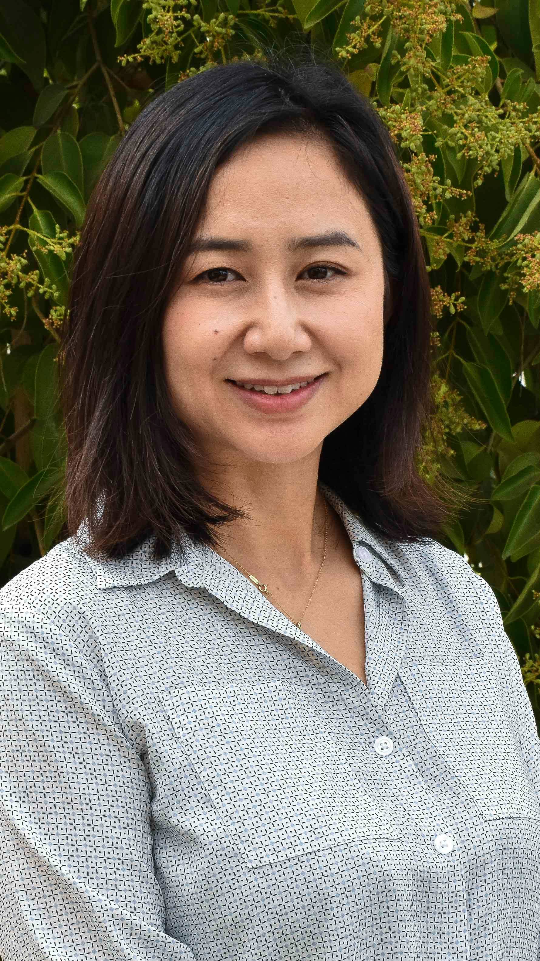 a person smiling for a picture