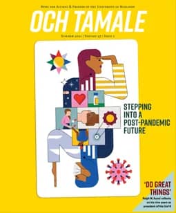 a yellow cover with a person on a chair