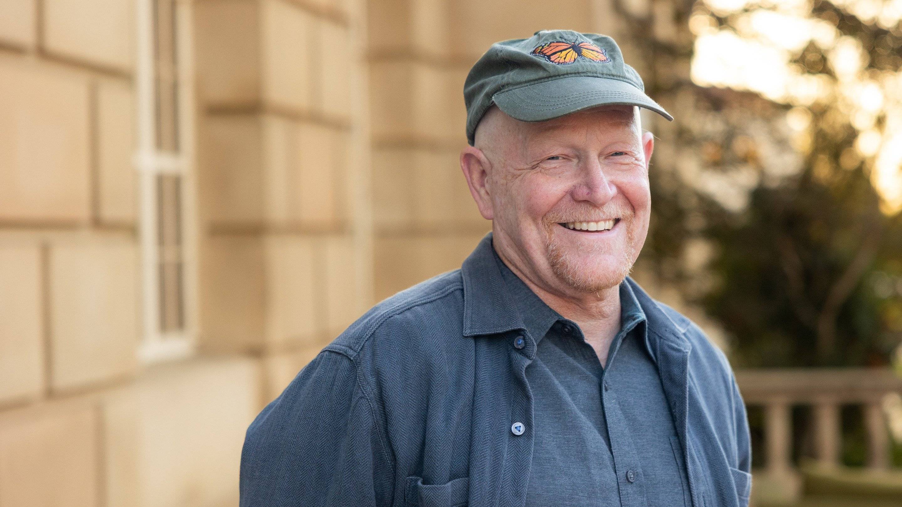 a person wearing a hat