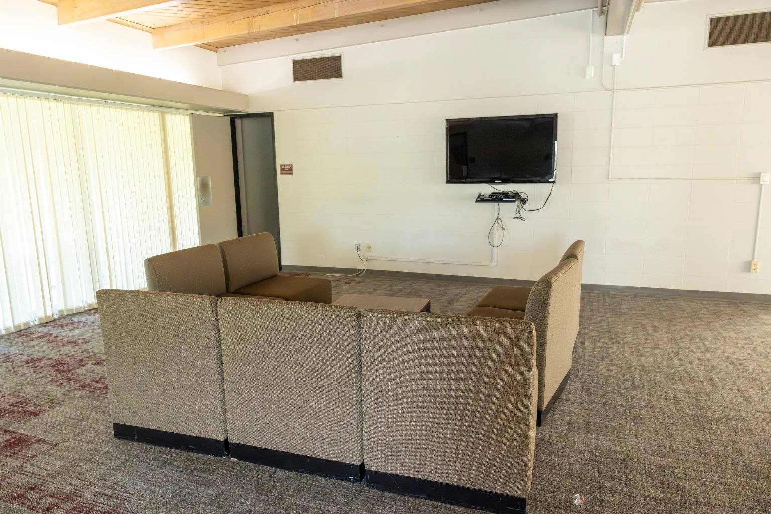 a couches in a room