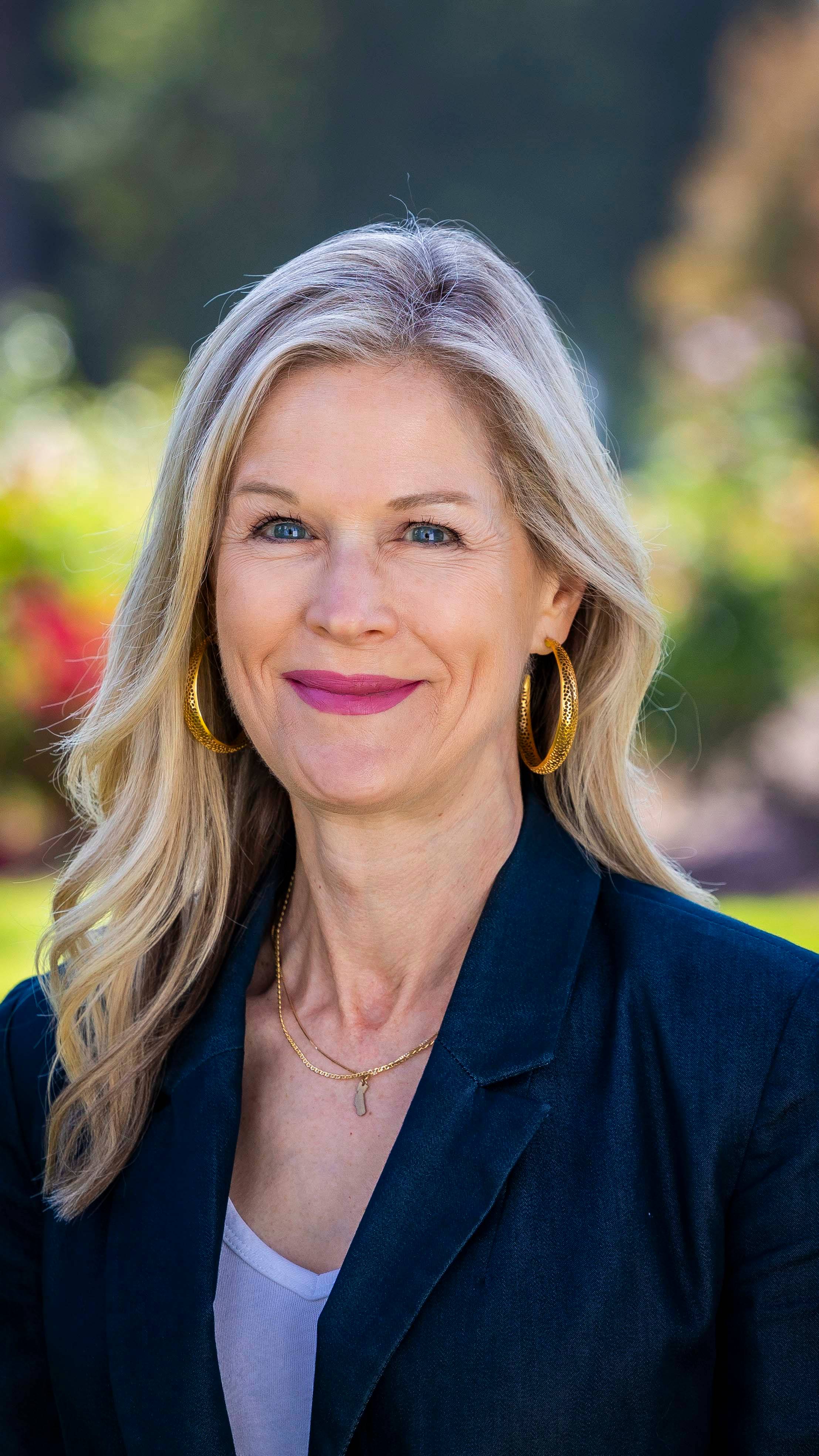 a person smiling for a picture