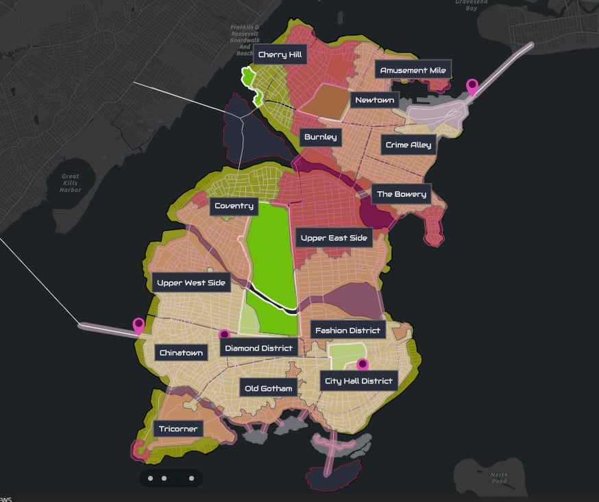 a map of a city