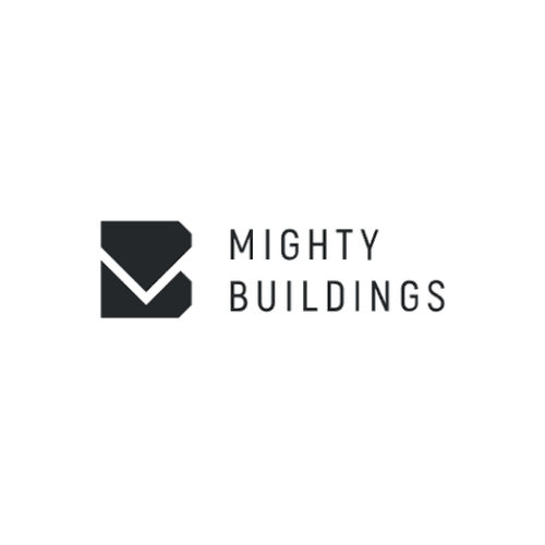 a black and grey logo