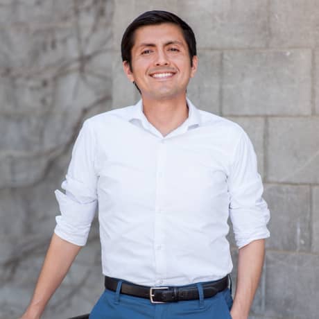 a person in a white shirt