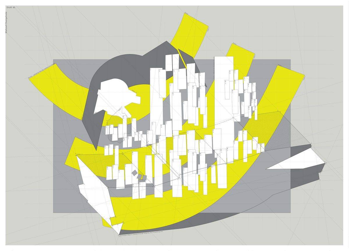a graphic of a city
