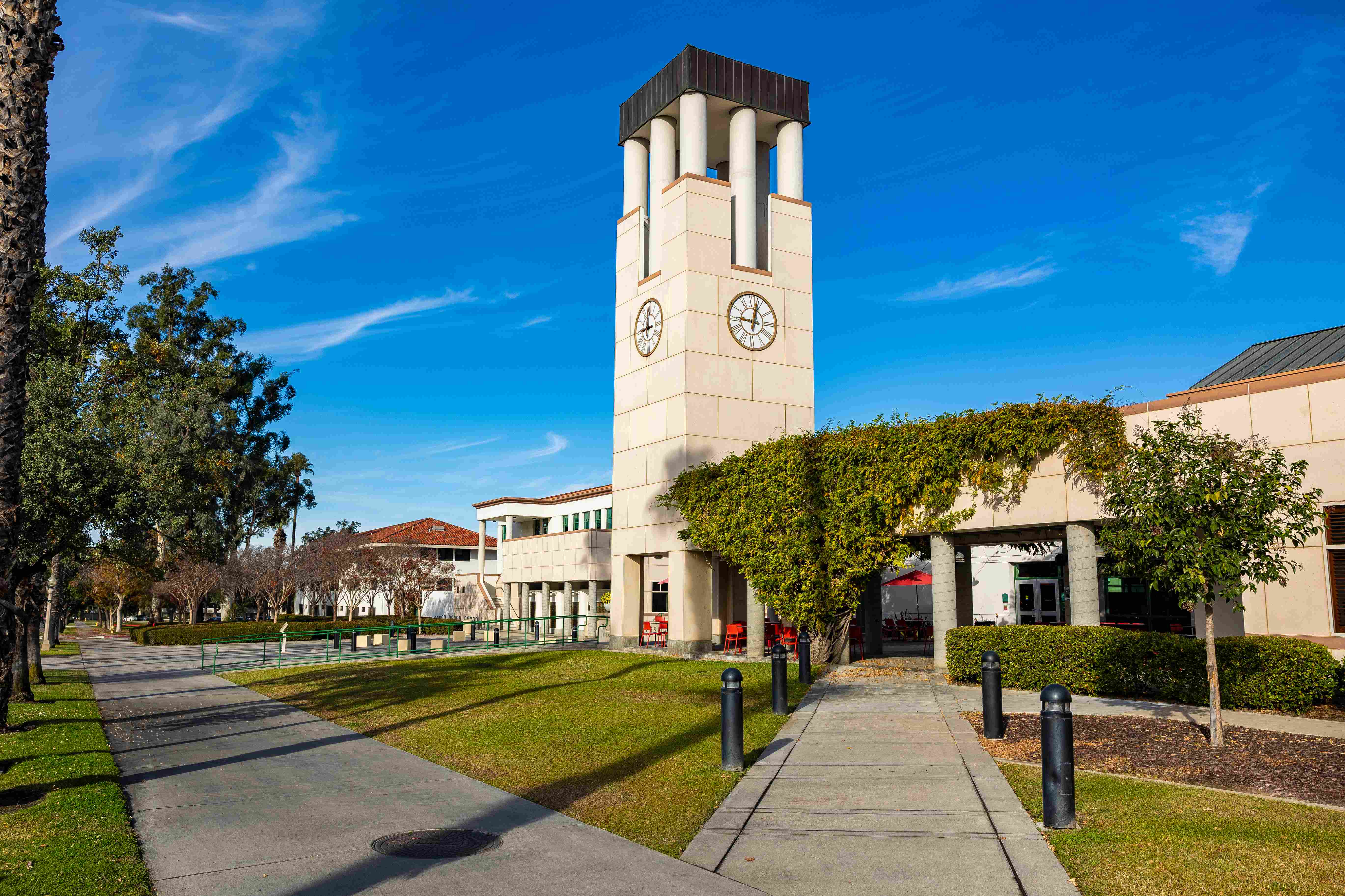 a building with a clock tower