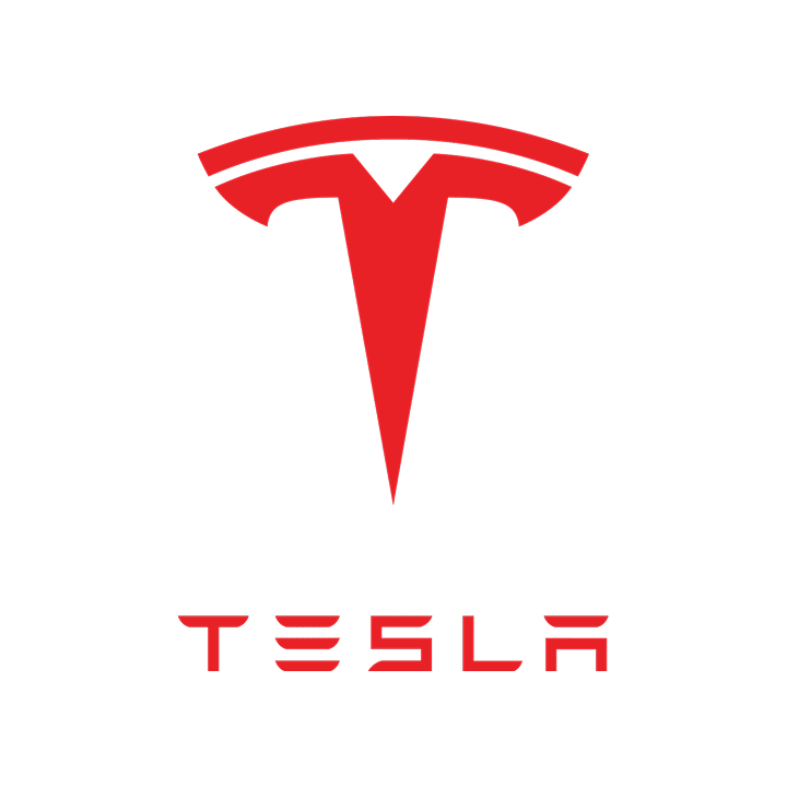 a red and black logo