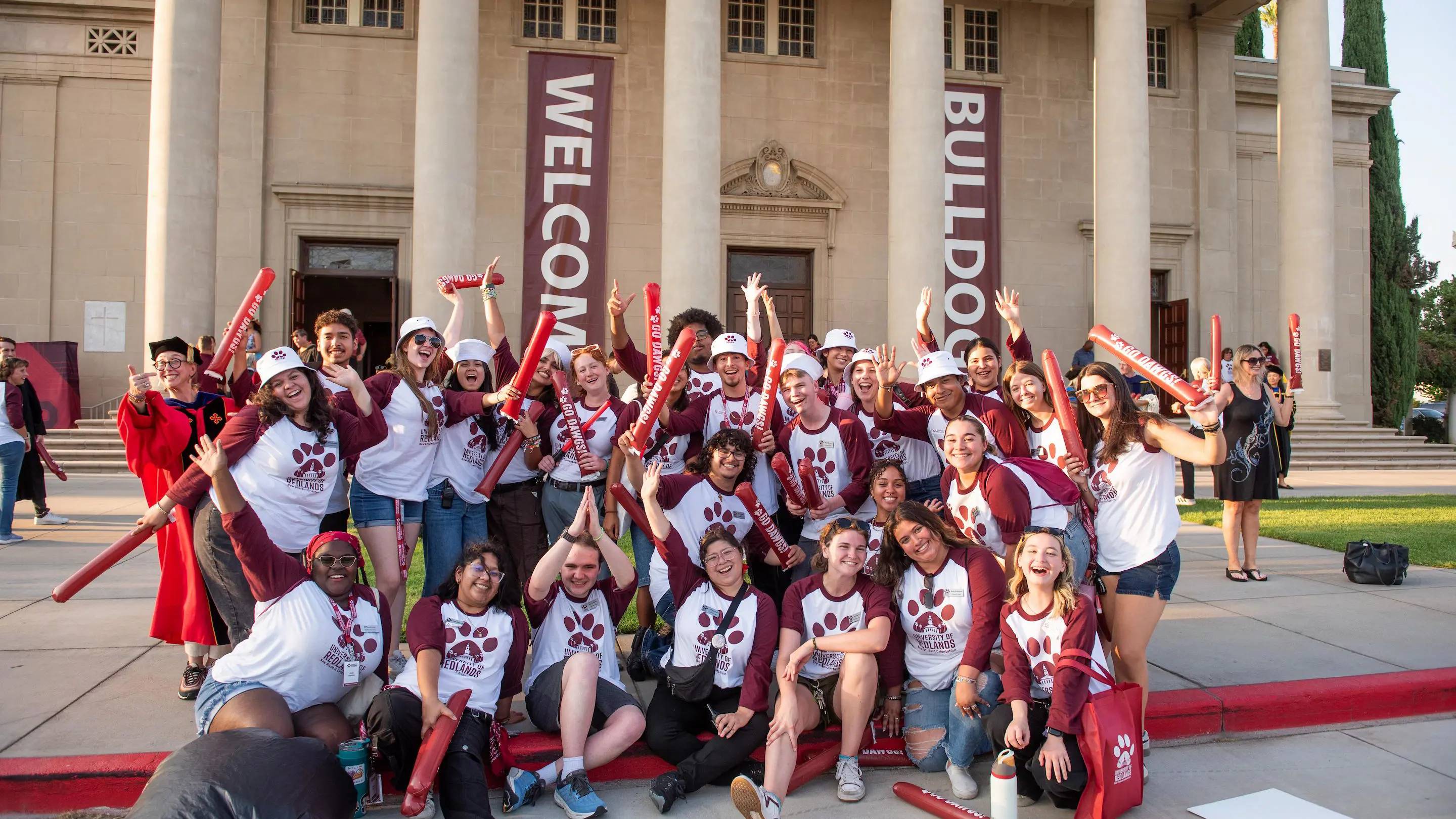 a group of people posing for a photo