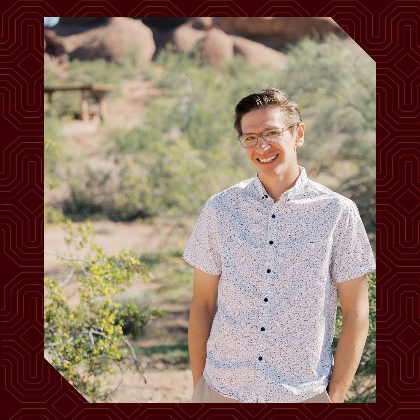 a person in a white shirt