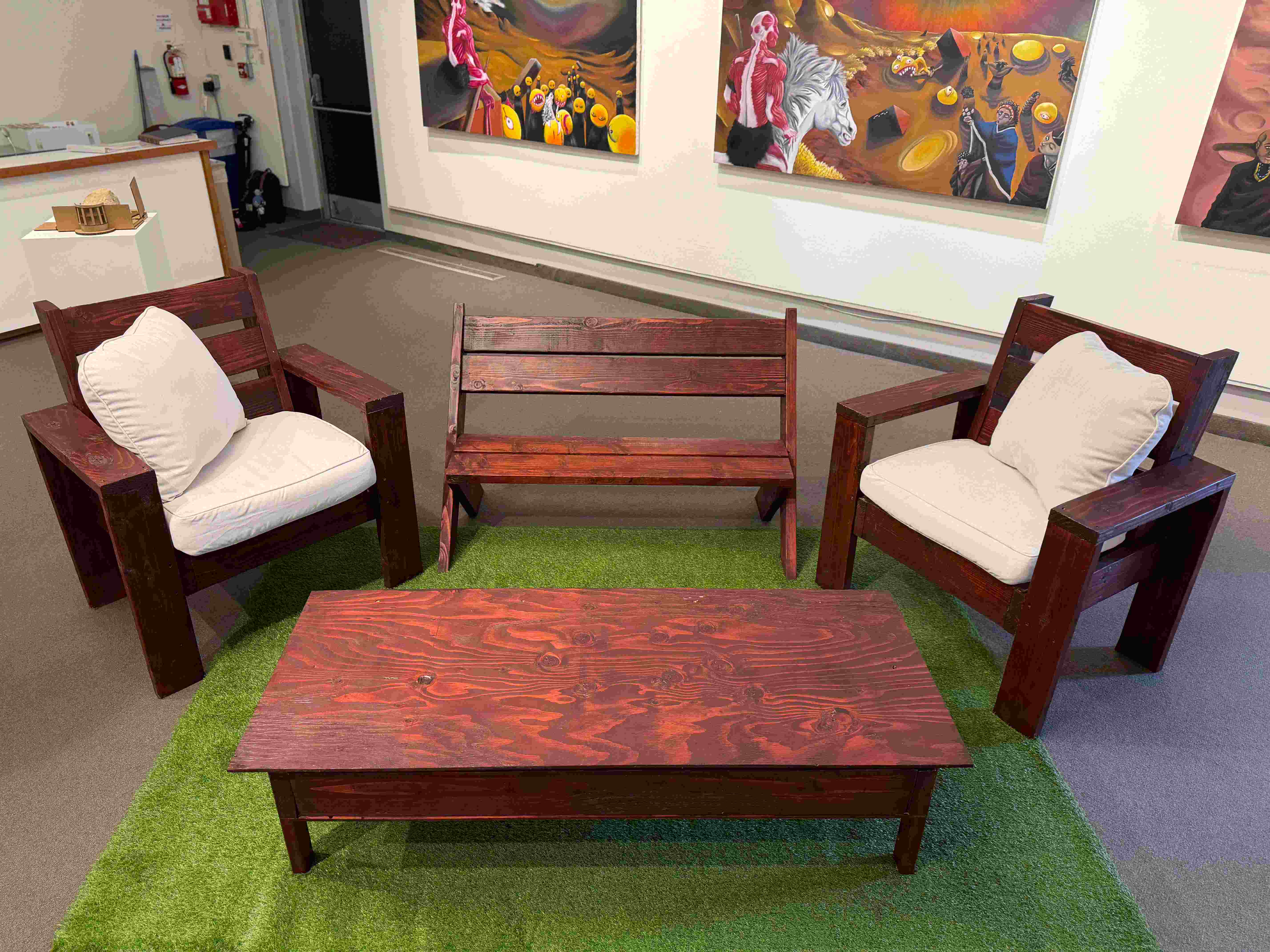 Scott Blankenship - Architectural Design (Redwood Rest set), 2026 