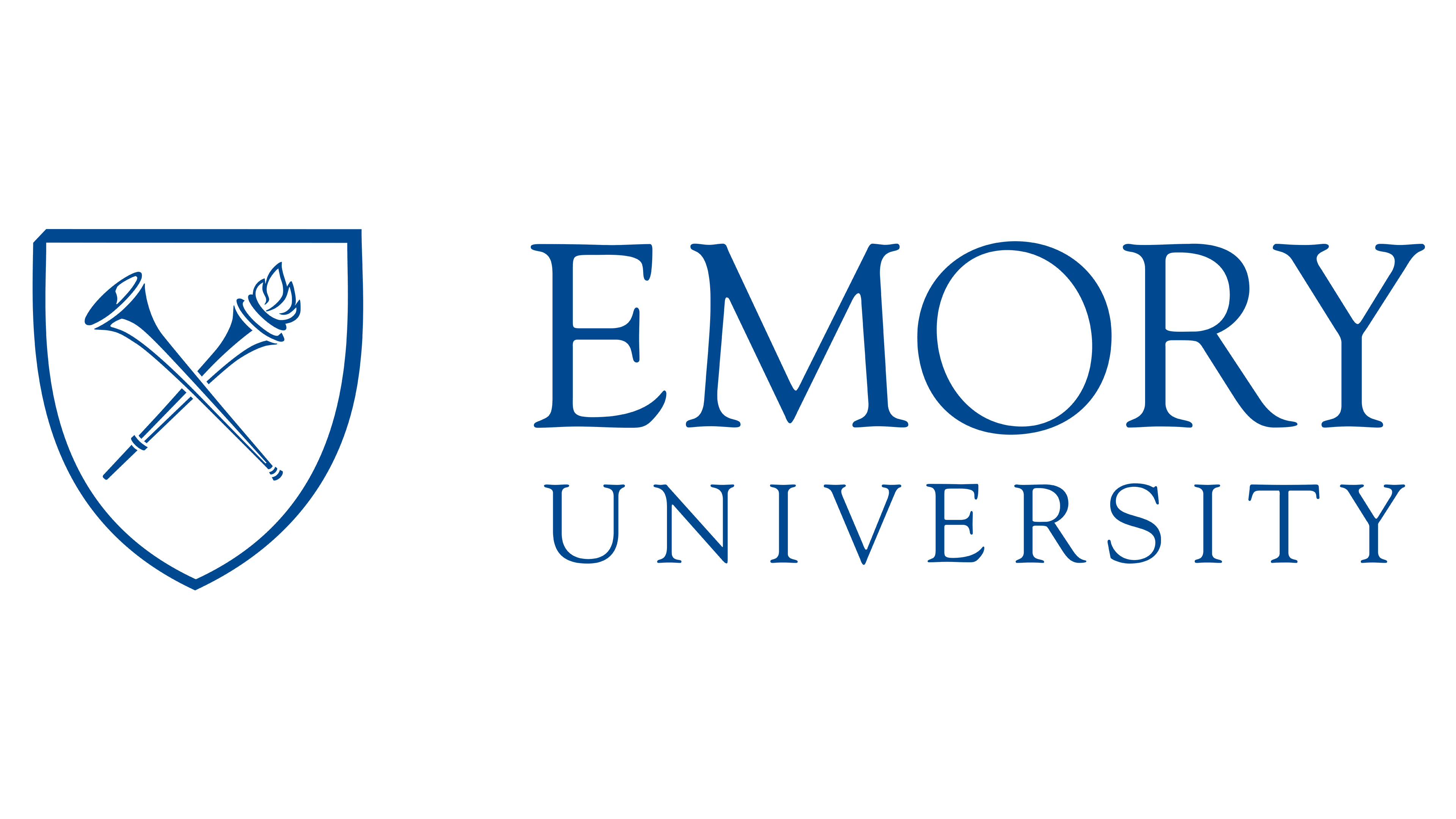 a blue and black logo