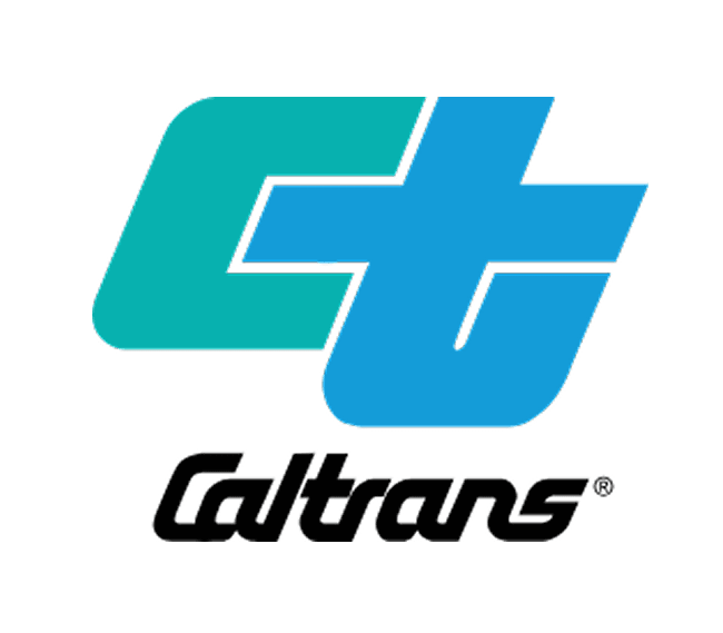 a blue and green logo