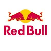 red bull logo with yellow sun