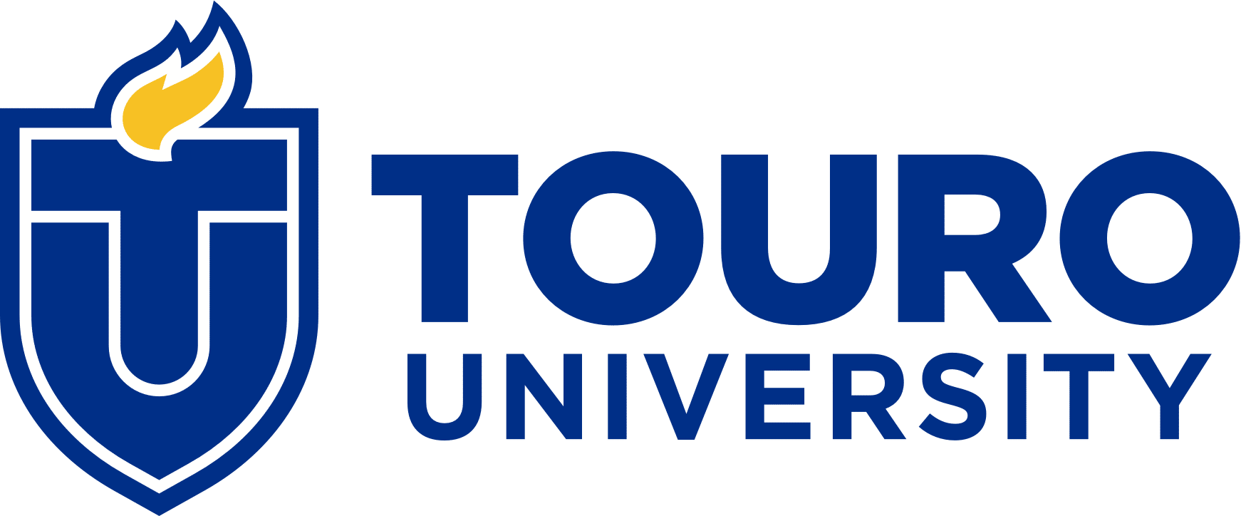 a blue text on a black background