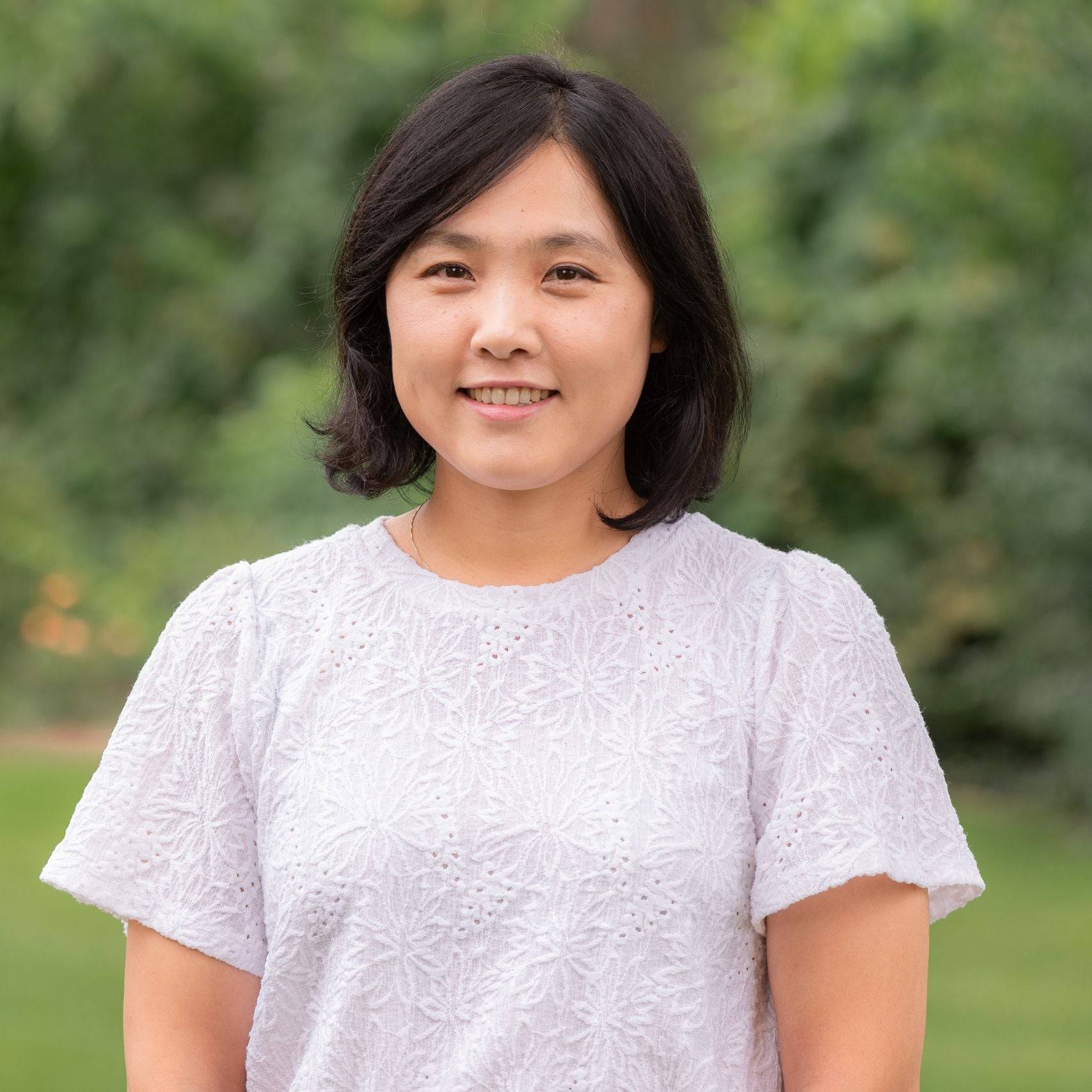 a person smiling at camera