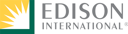 a grey logo with text