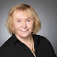 a person in a black shirt