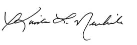 Krista L. Newkirk signature