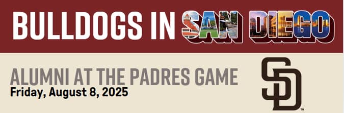 Bulldogs at the Padres Game!
