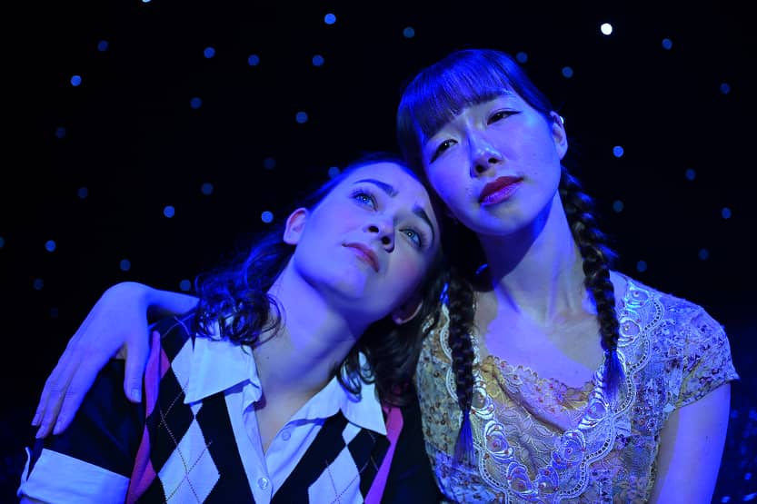 two women posing for a picture