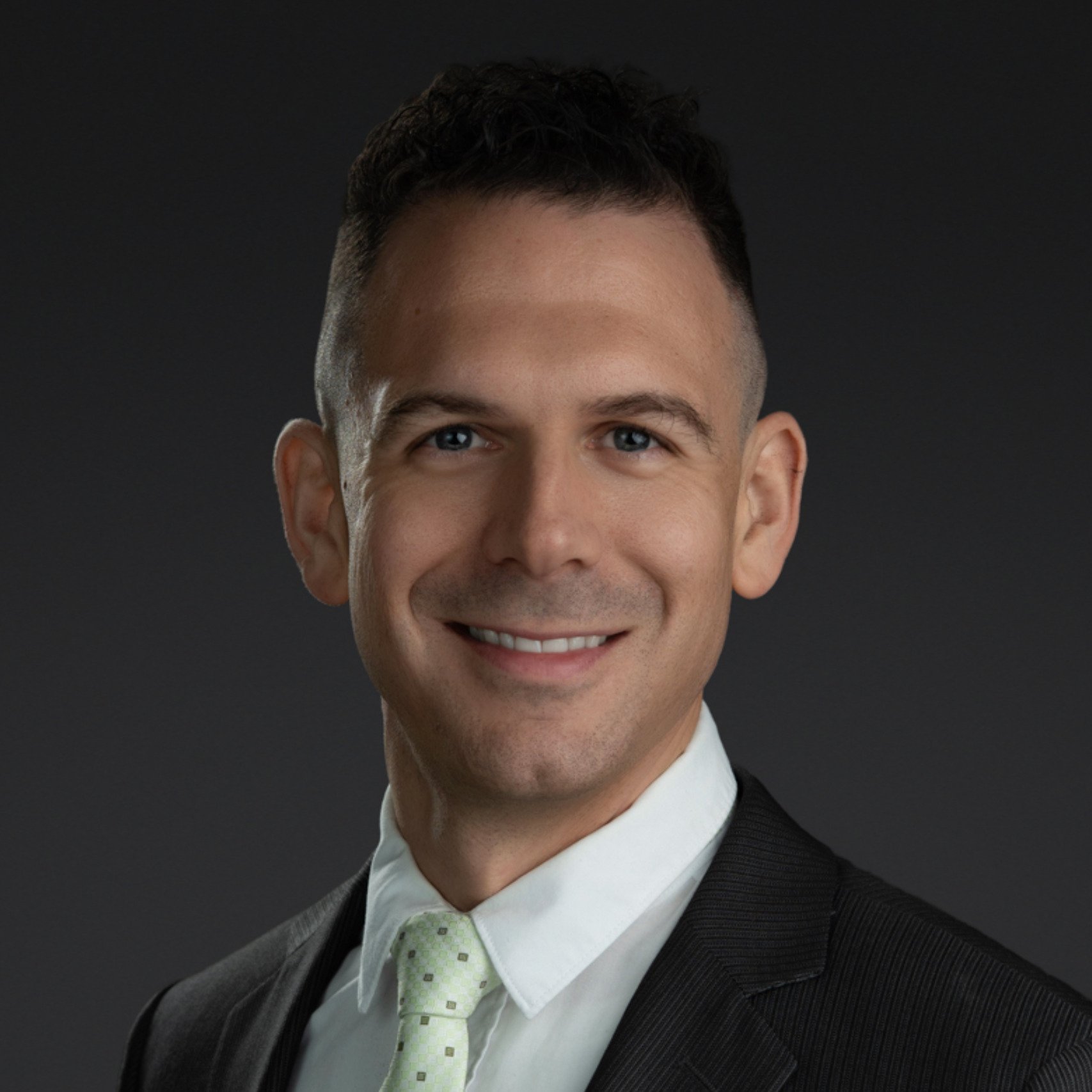 a man in a suit and tie