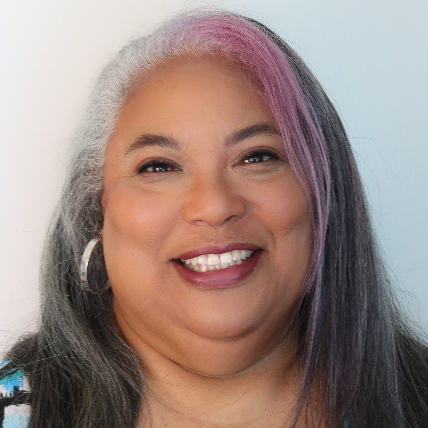 a woman smiling for a picture