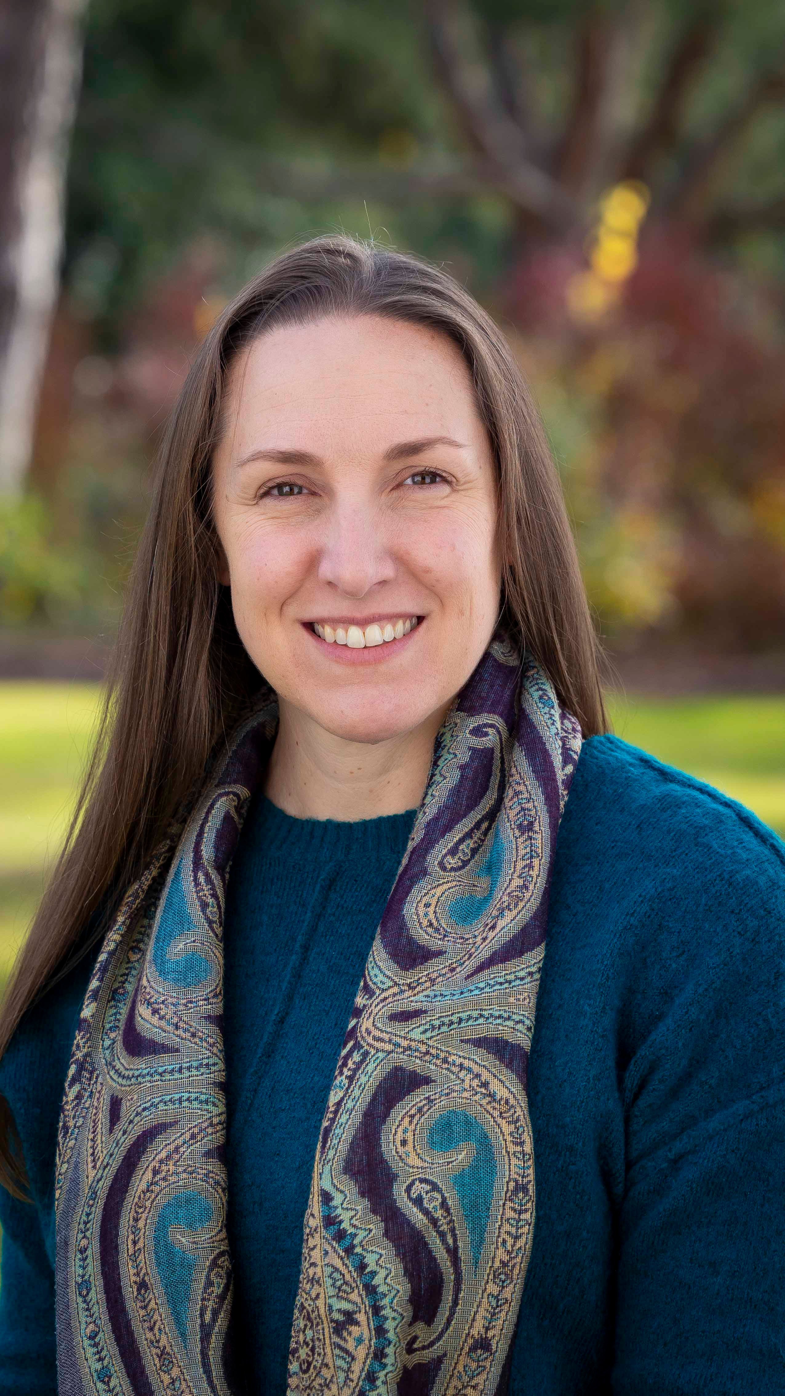 a person smiling for a picture