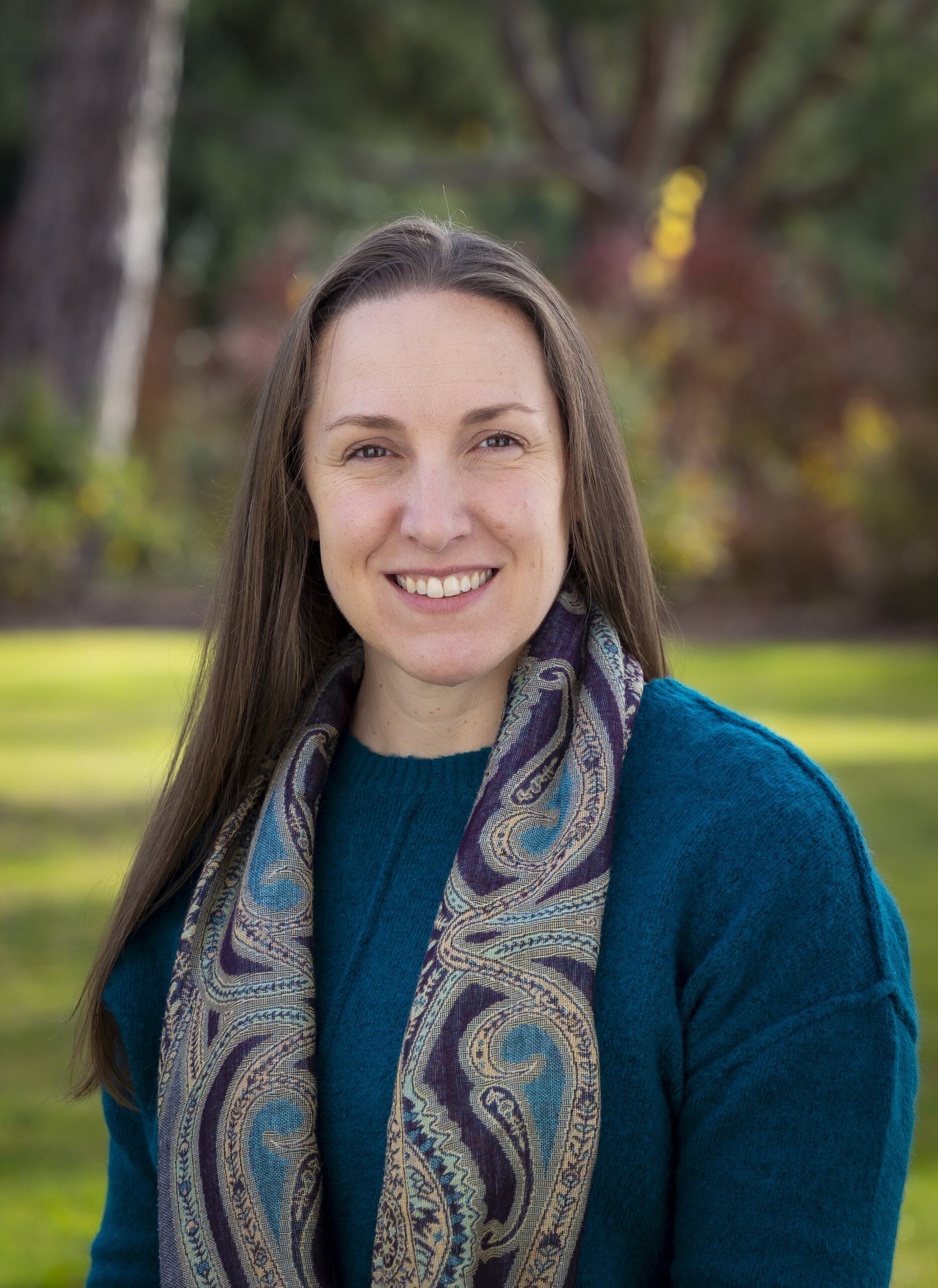 a woman smiling for a picture
