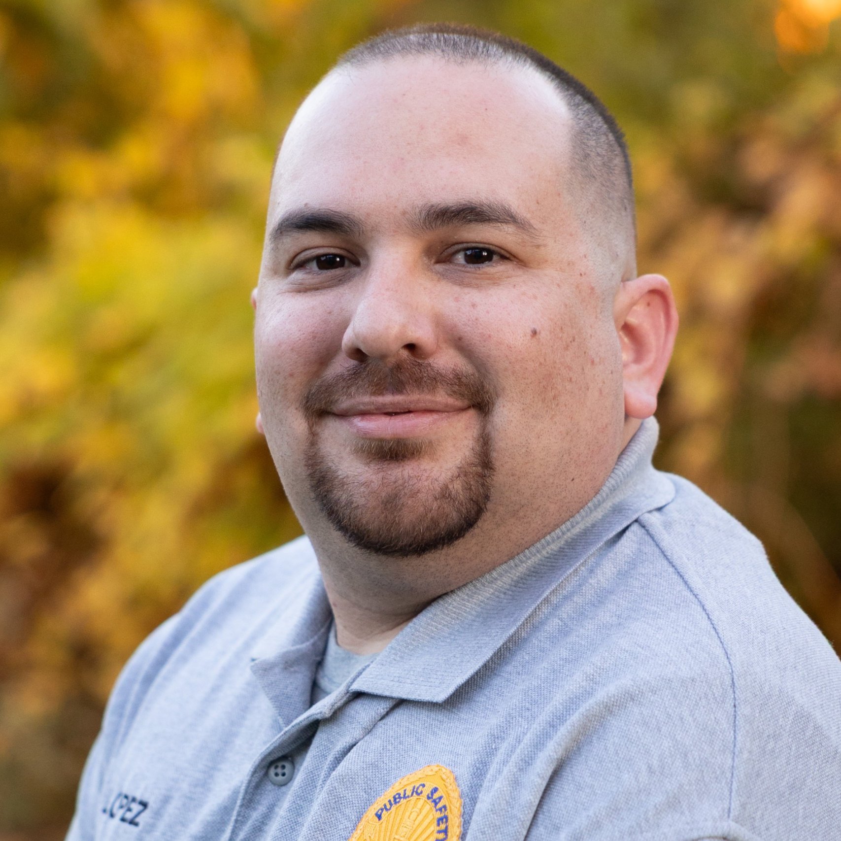 a man with a goatee and a beard