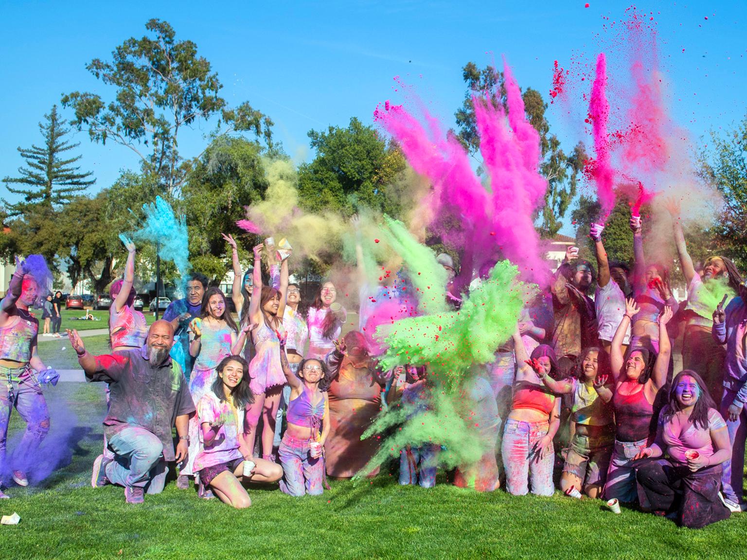a group of people posing for a picture