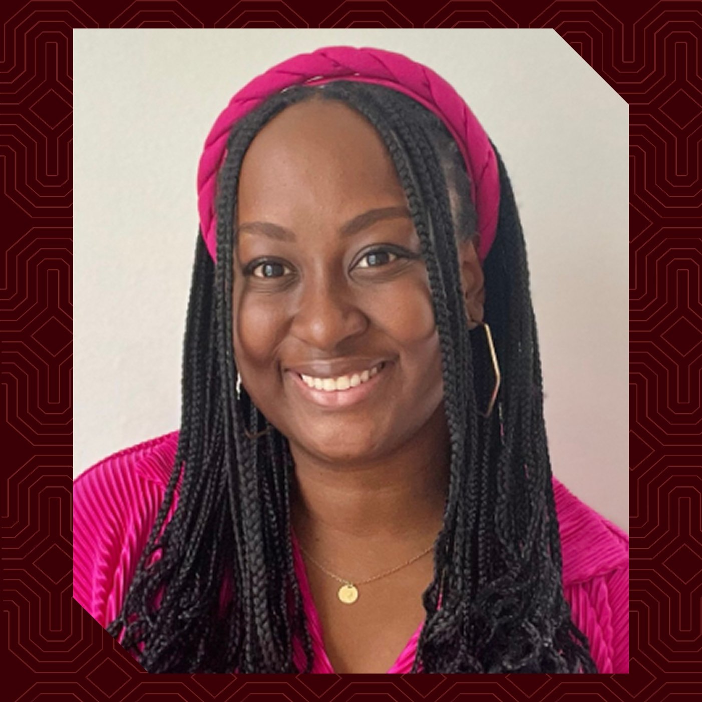 a woman smiling for a picture